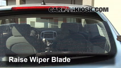 2007 Hyundai Accent SE 1.6L 4 Cyl. Windshield Wiper Blade (Rear) Replace Wiper Blade